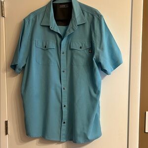 Hi-Tec Blue Casual Button Down Shirt